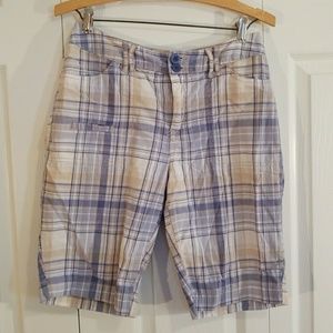 St. John's Bay Plaid Shorts